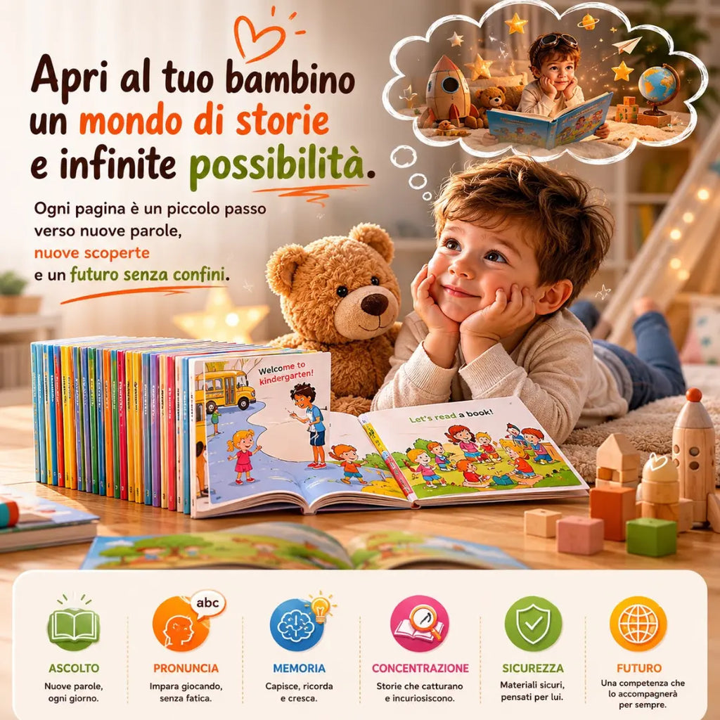 📚 LONDON LIBRERY. Set 36 Libri in Inglese per Bambini