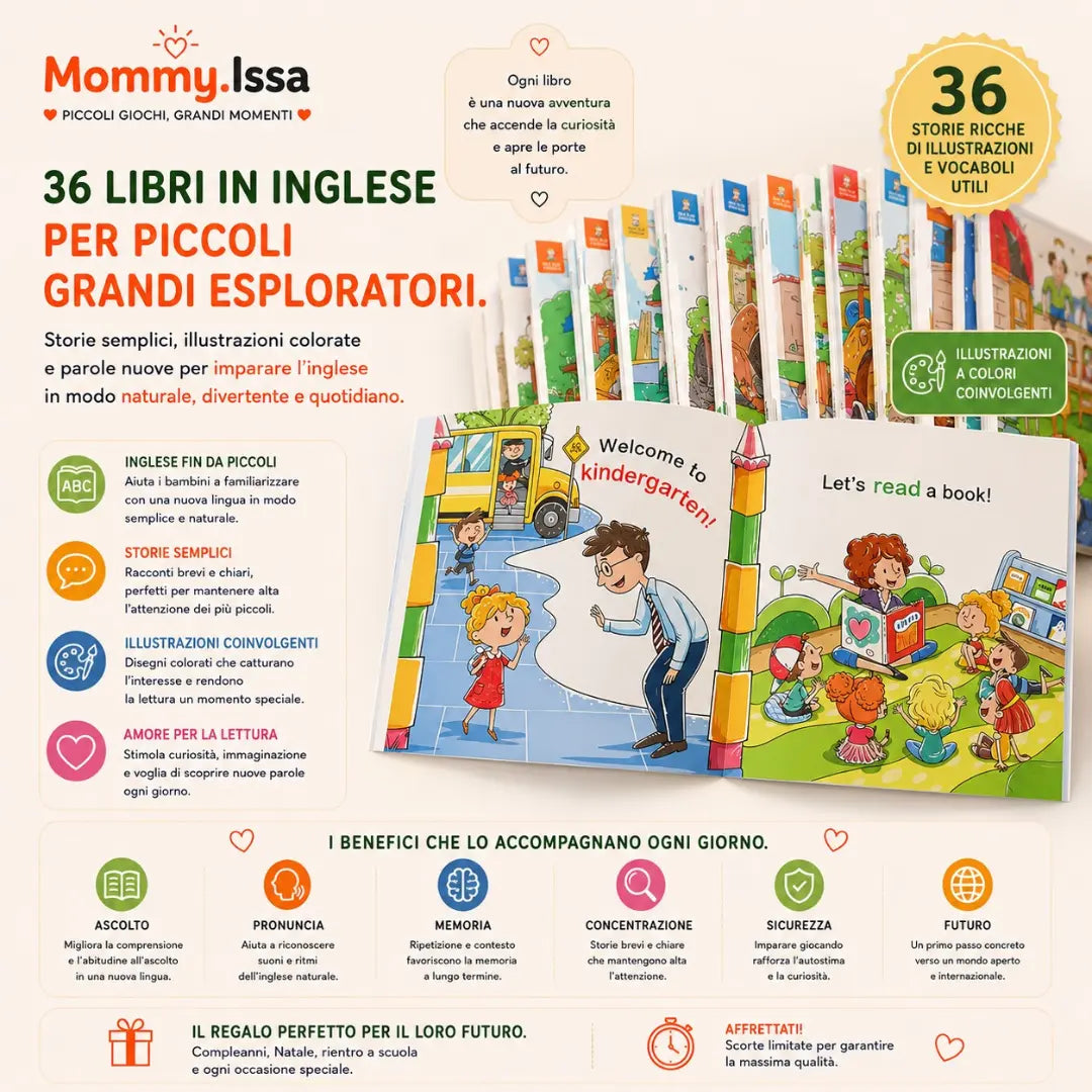 📚 LONDON LIBRERY. Set 36 Libri in Inglese per Bambini