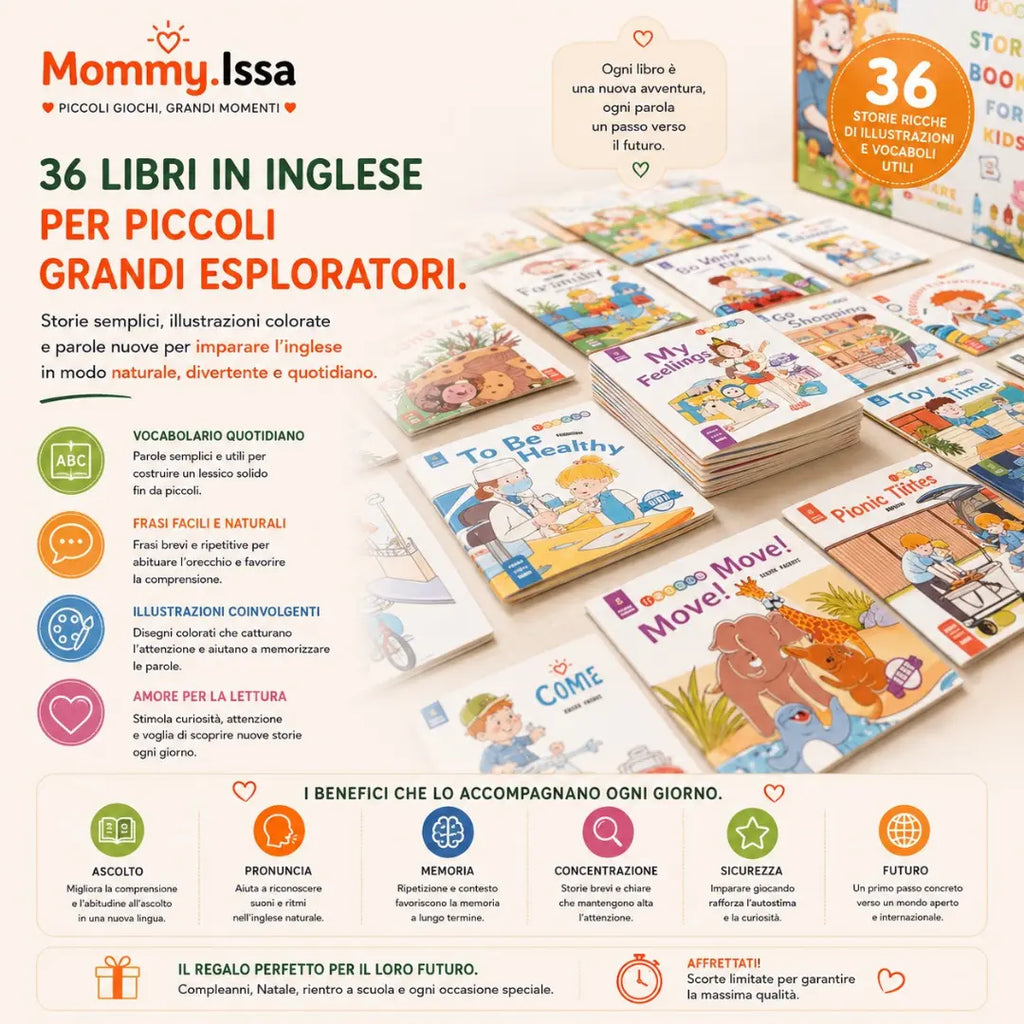 📚 LONDON LIBRERY. Set 36 Libri in Inglese per Bambini